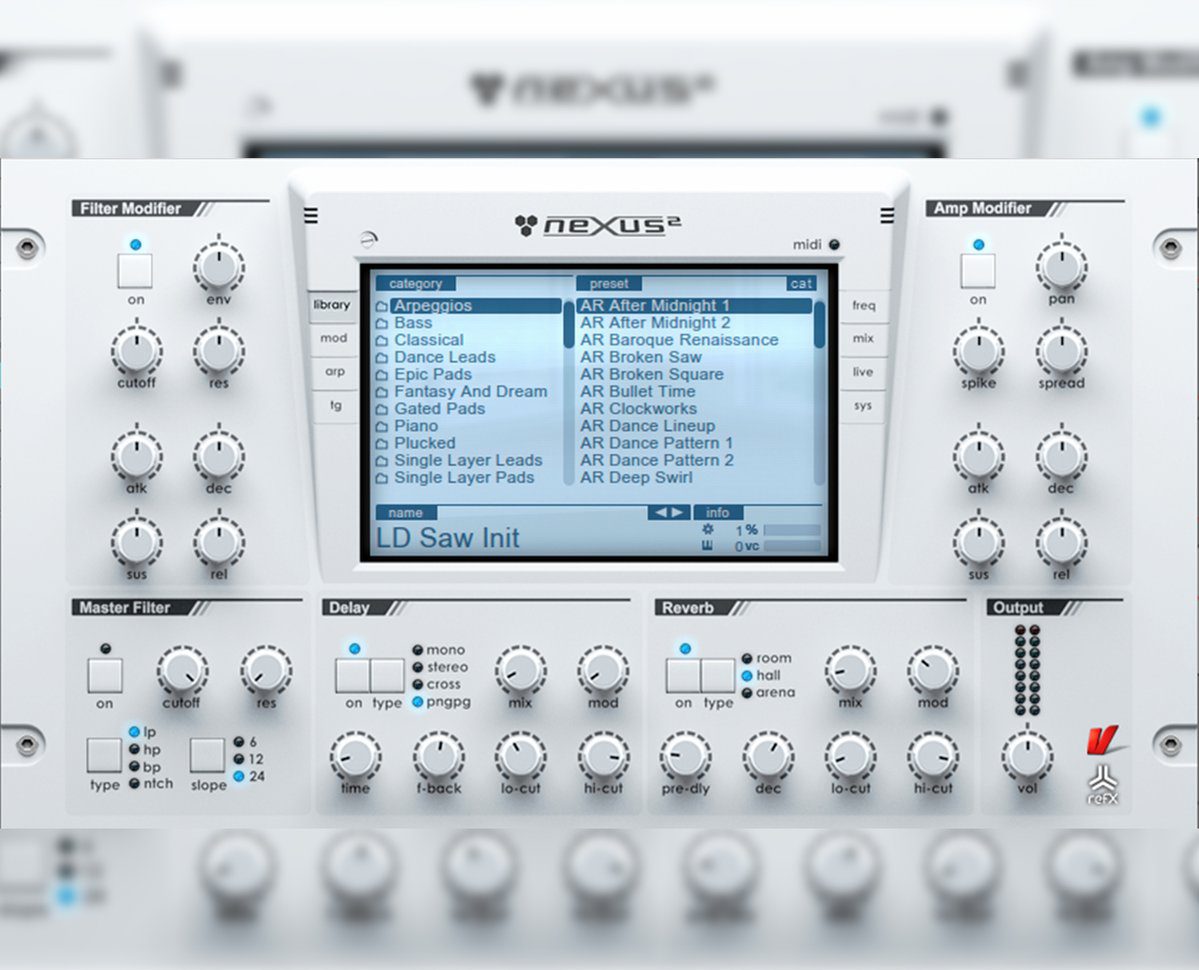 nexus 2 vst download rar