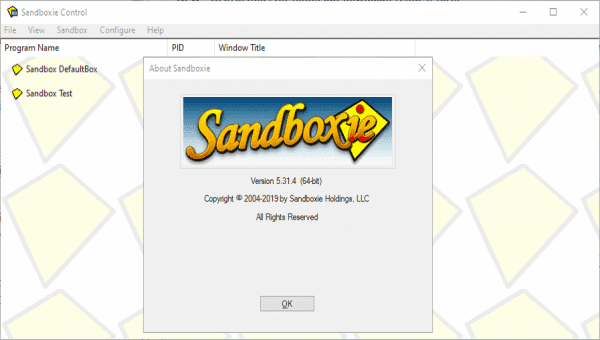 Sandboxie 5.65.5 / Plus 1.10.5 download the new version for mac