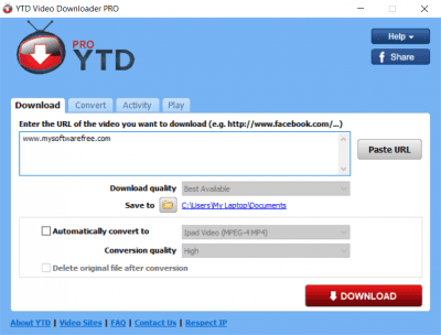 for windows download YouTube Video Downloader Pro 6.7.2