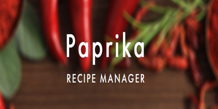 Paprika Recipe Manager Free Download