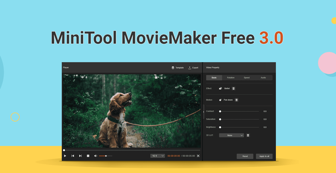MiniTool MovieMaker Free Download