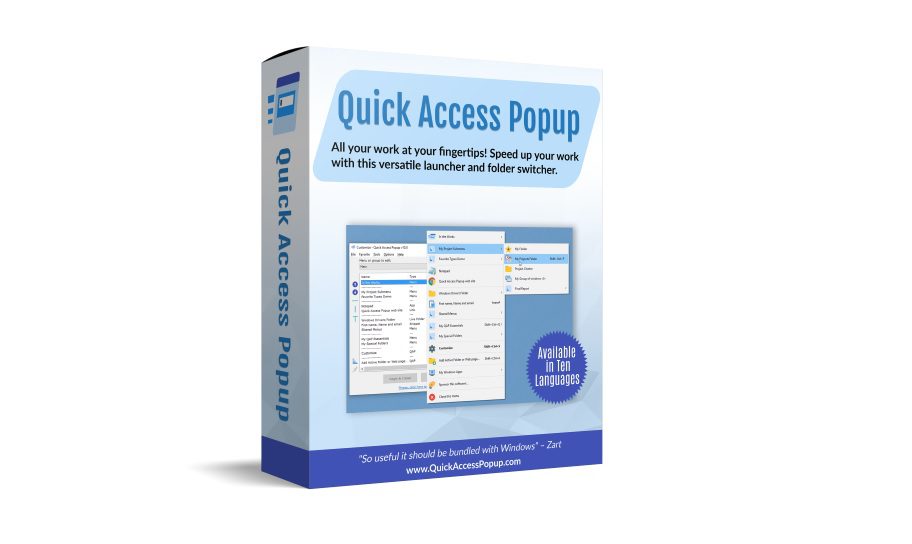 Quick Access Popup Free Download