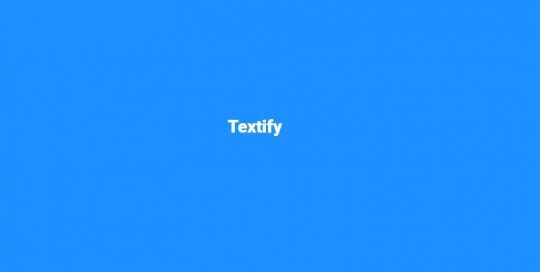 download the new version for windows Textify 1.10.4