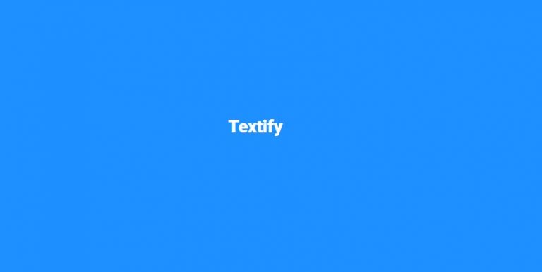 for mac download Textify 1.10.4