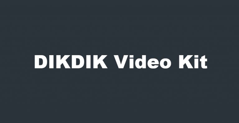 DIKDIK Video Kit Free Download