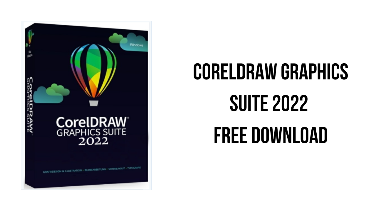 CorelDRAW Graphics Suite 2022 Free Download