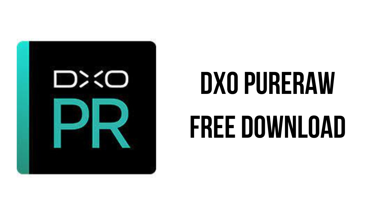 DxO PureRAW 3.4.0.16 for apple download free