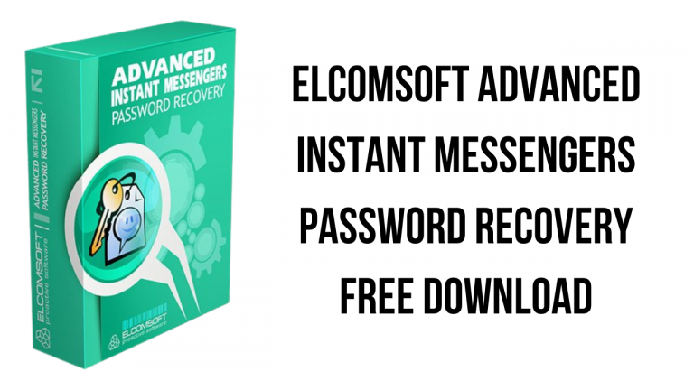 Elcomsoft Advanced Instant Messengers Password Recovery Free Download