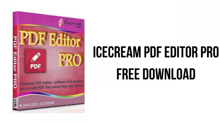 Icecream PDF Editor Pro Free Download