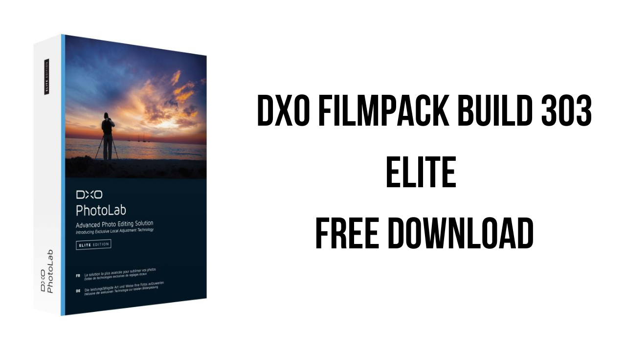 DxO FilmPack Build 303 Elite Free Download