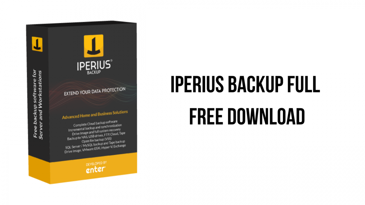 Iperius Backup Full 7.9 for mac instal