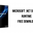 Microsoft .NET Desktop Runtime Free Download