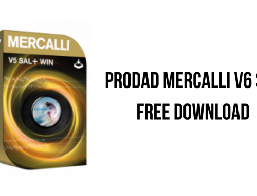 ProDAD Mercalli V6 SAL Free Download