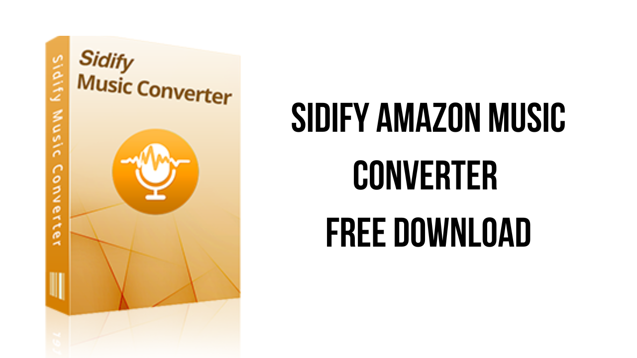 sidify music converter amazon