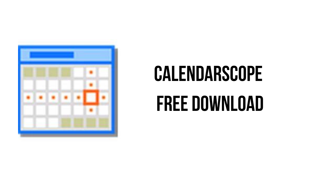 Calendarscope Free Download