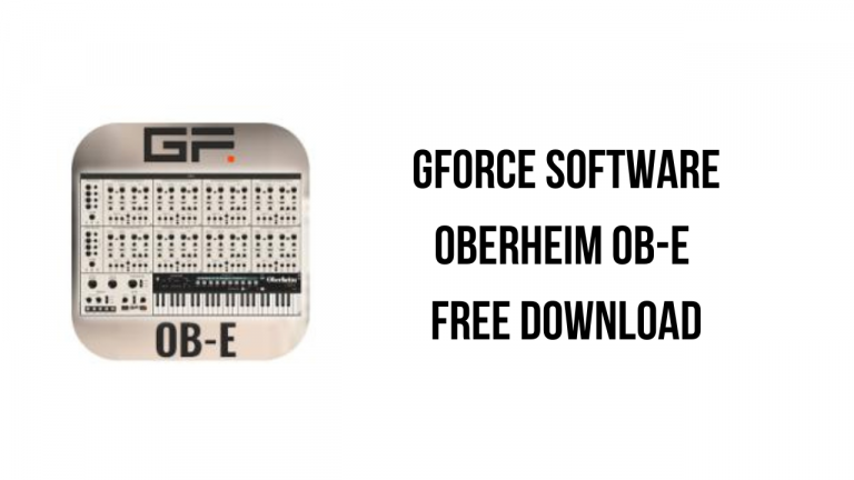 GForce Software Oberheim OB-E Free Download