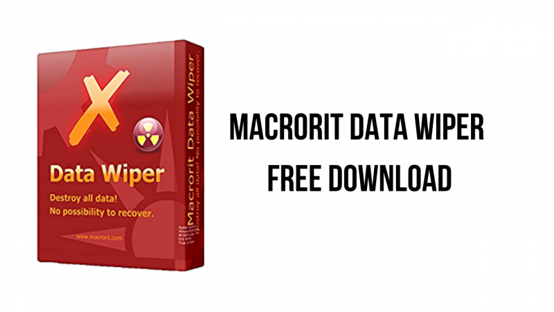 Macrorit Data Wiper 6.9.9 instal the new version for mac