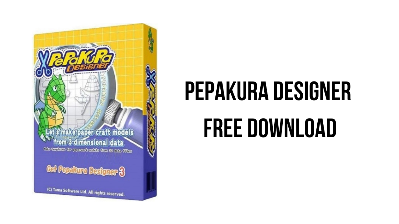 download the new for windows Pepakura Designer 5.0.14