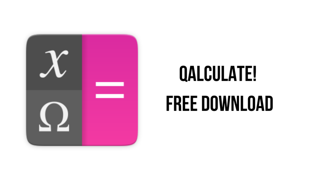 free download Qalculate! 4.8.1 Rev 2
