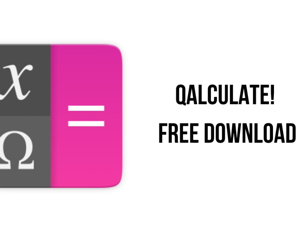 Qalculate! 4.7 download the new version for windows
