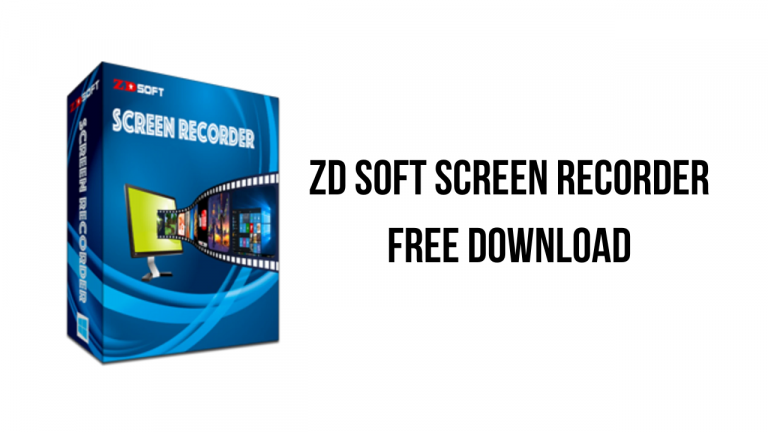 ZD Soft Screen Recorder Free Download