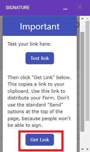 Get link