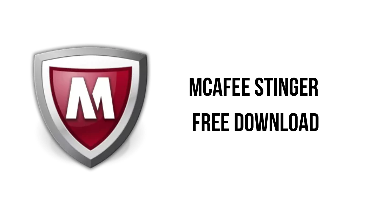 McAfee Stinger Free Download