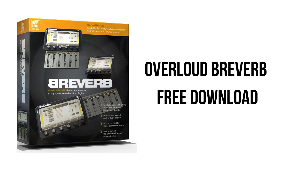 Overloud BREVERB Free Download