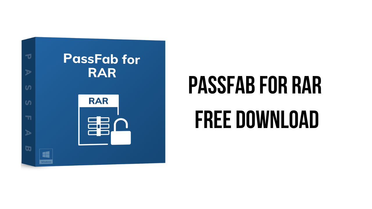 PassFab for RAR Free Download