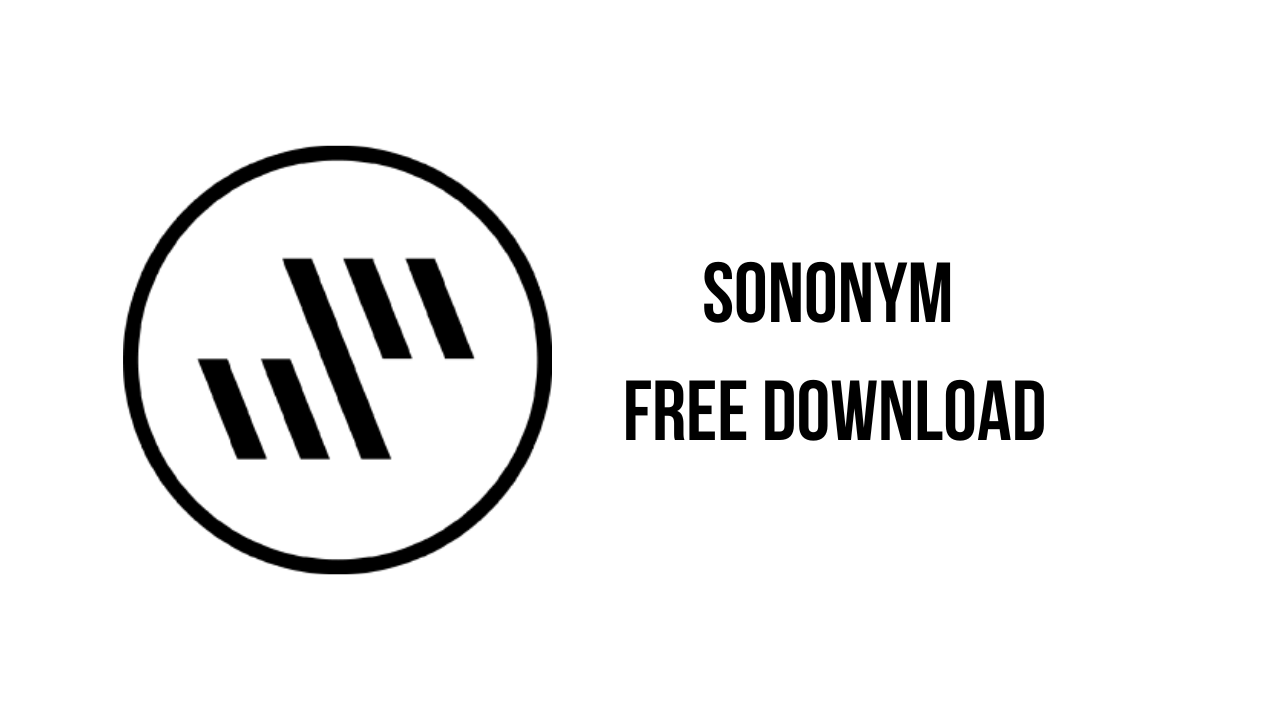 Sononym Free Download