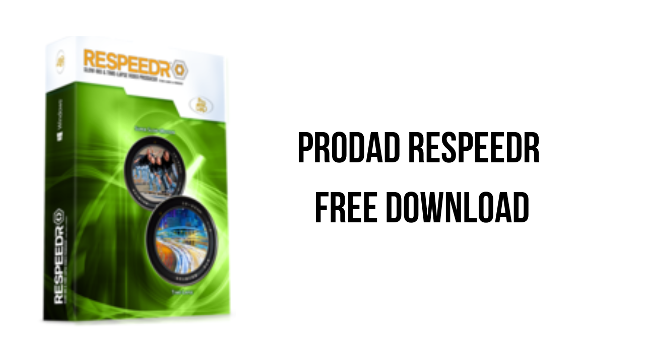 proDAD ReSpeedr Free Download