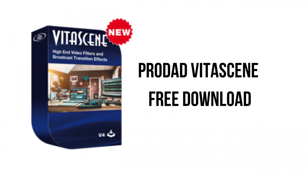 download the new version for windows proDAD VitaScene 5.0.313