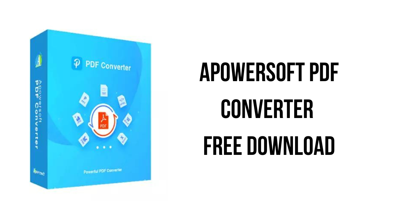 Apowersoft PDF Converter Free Download