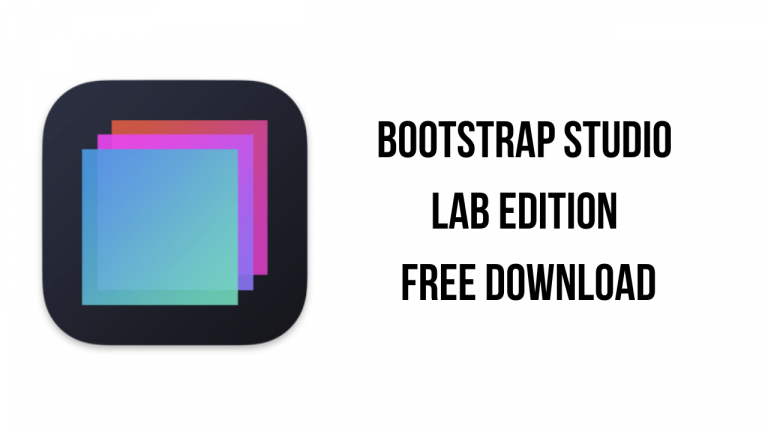 Bootstrap Studio Lab Edition Free Download