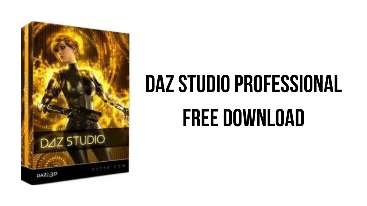 DAZ Studio Professional Free Download