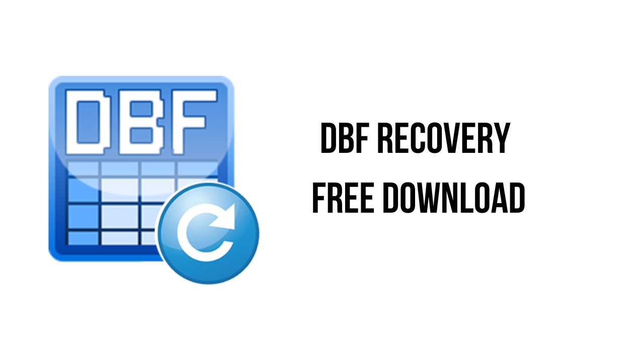 DBF Recovery Free Download