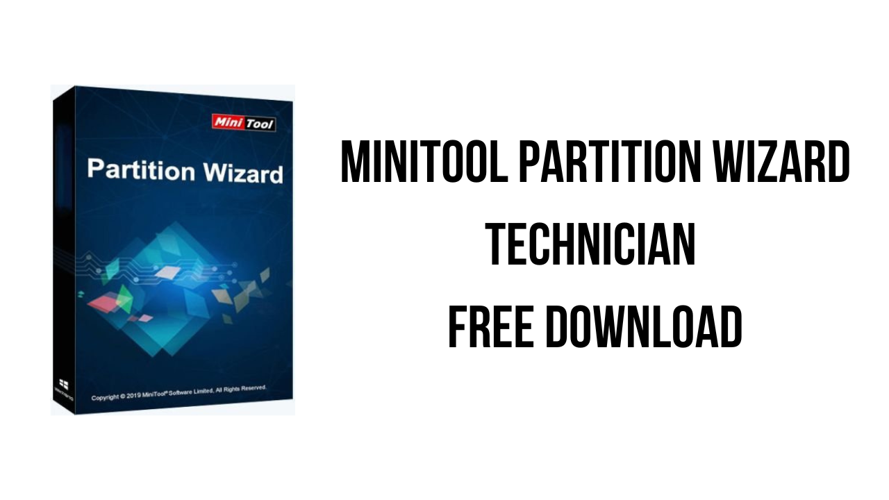 MiniTool Partition Wizard Technician Free Download