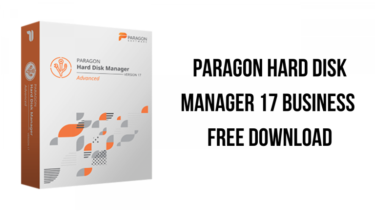 Paragon Hard Disk Manager 17 Business Free Download
