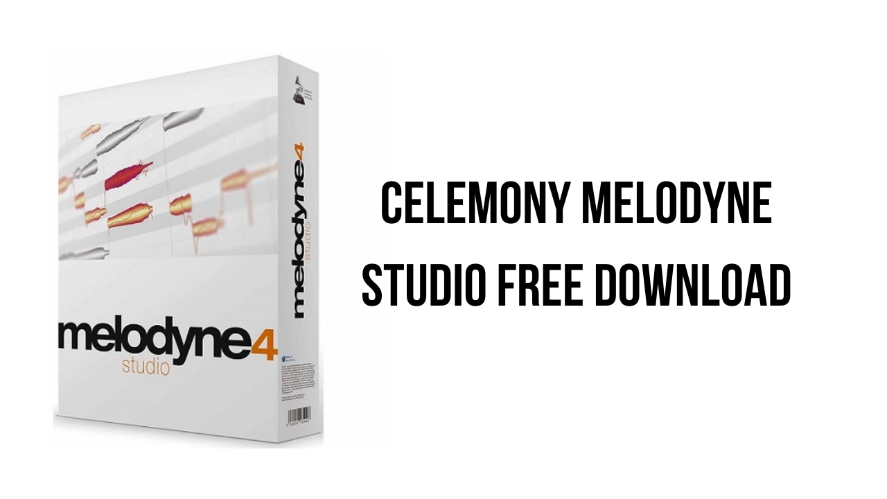 Celemony Melodyne Studio Free Download