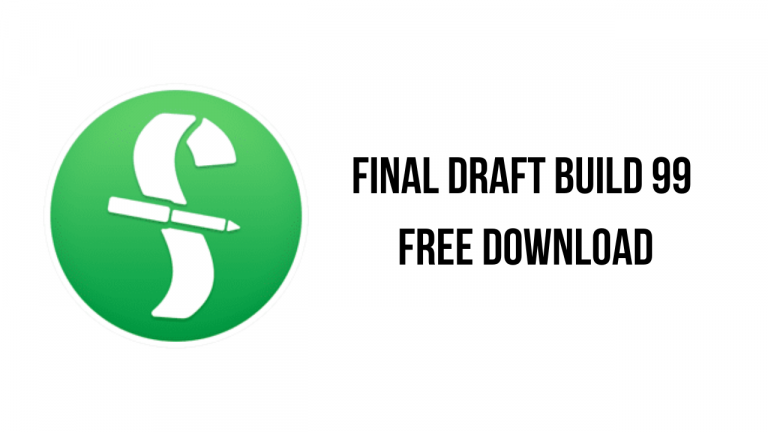 Final Draft Build 99 Free Download