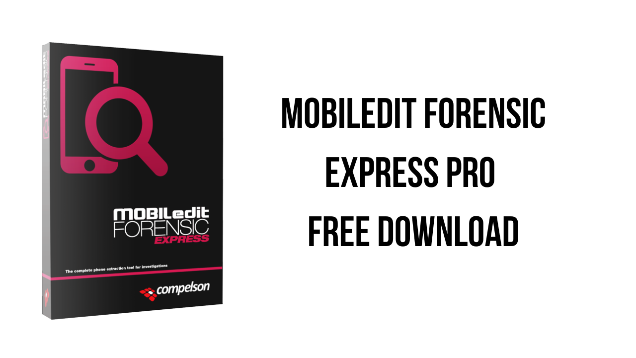 MOBILedit Forensic Express Pro Free Download