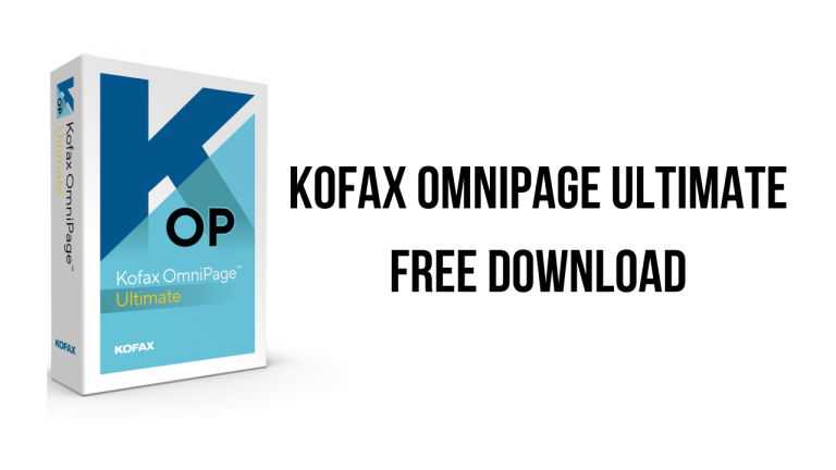 Kofax OmniPage Ultimate Free Download