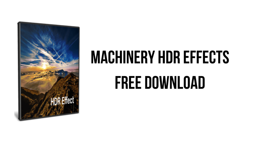 instal Machinery HDR Effects 3.1.4