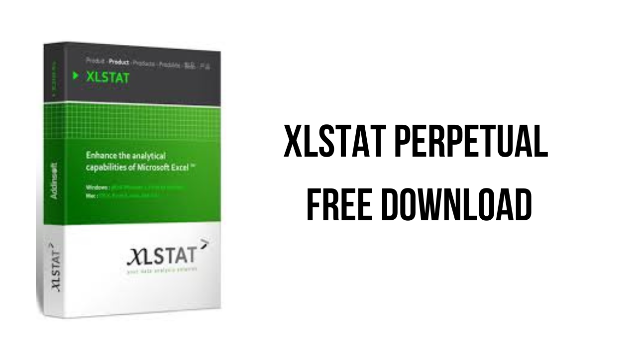 XLSTAT Perpetual Free Download