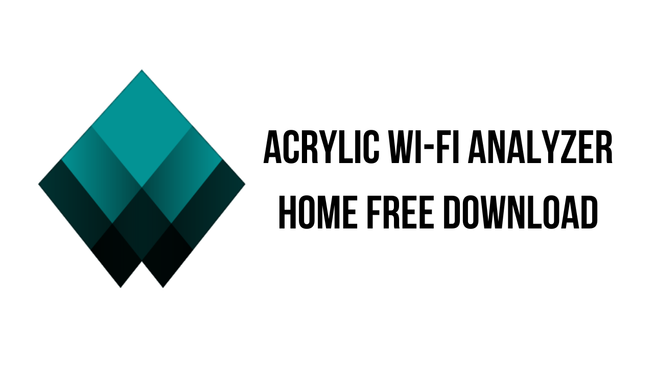 Acrylic Wi-Fi Analyzer Home Free Download