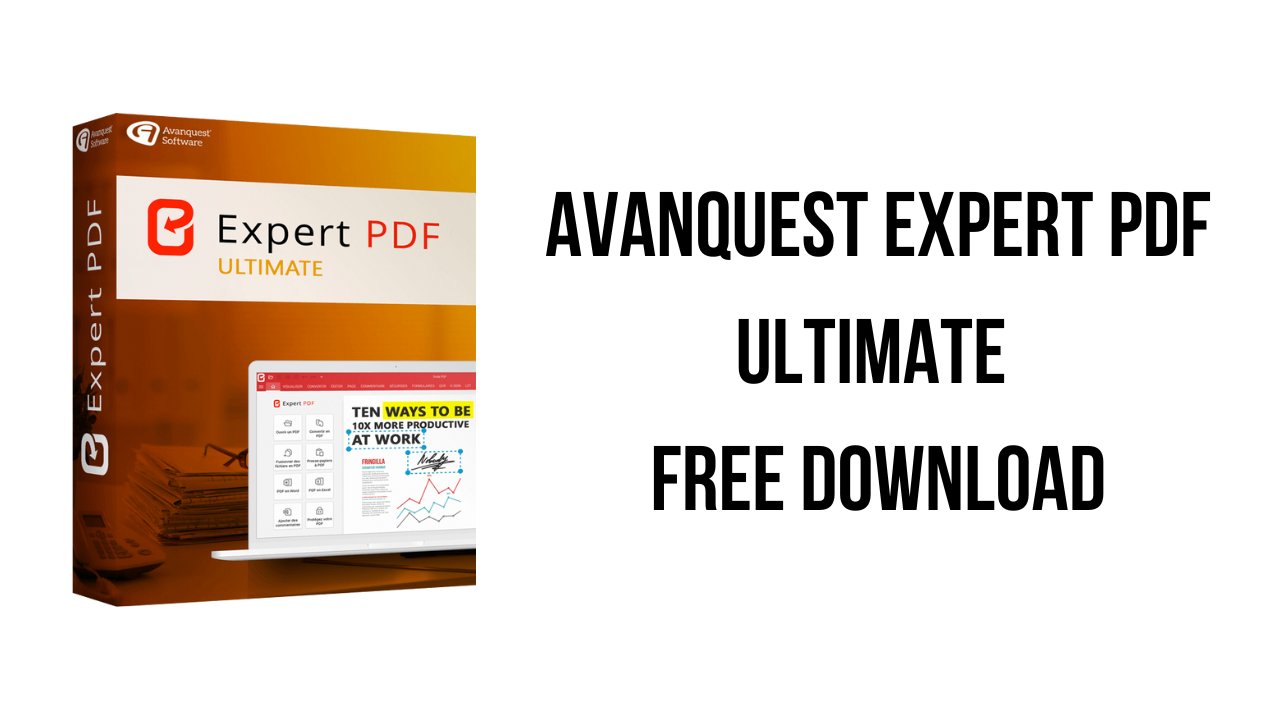 Avanquest Expert PDF Ultimate Free Download