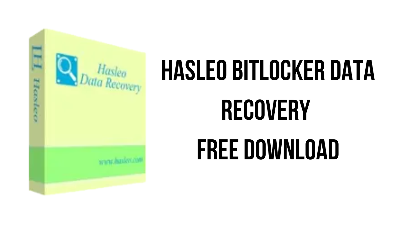 Hasleo BitLocker Data Recovery Free Download