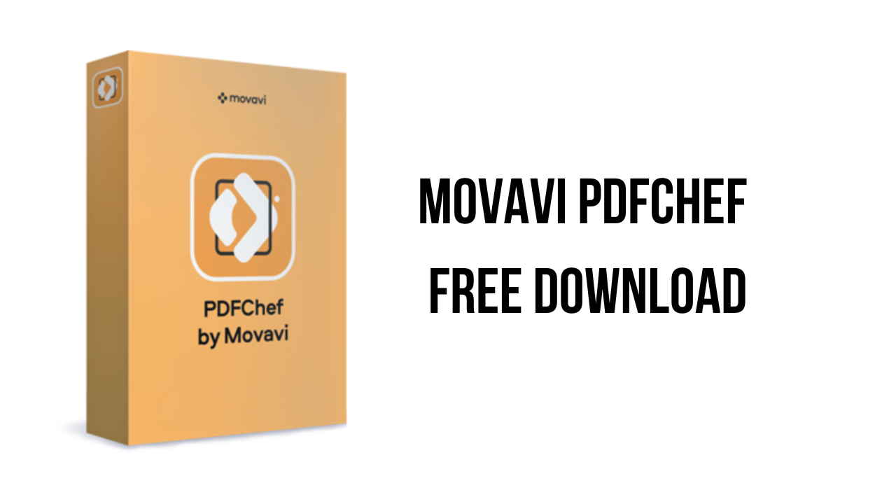Movavi PDFChef Free Download