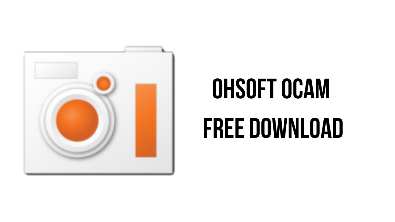OhSoft OCam Free Download