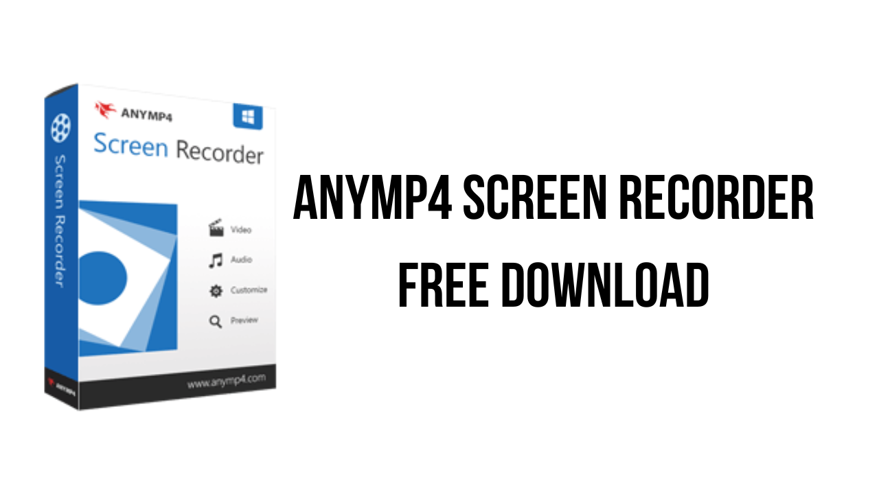 AnyMP4 Screen Recorder Free Download